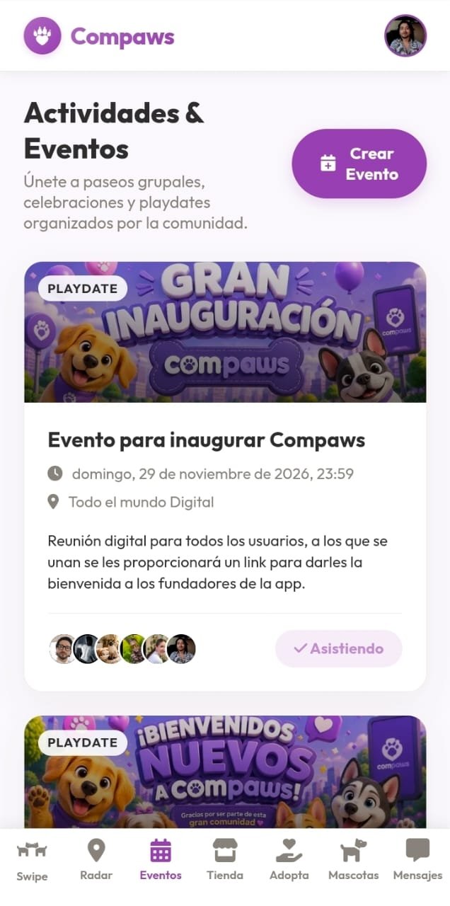 Pantalla de Actividades